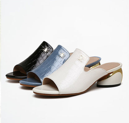 Elegantes sandalias Ortopédicas Premium de piel para mujer
