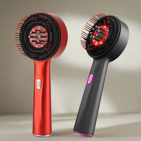 Peine de masaje vibratorio eléctrico