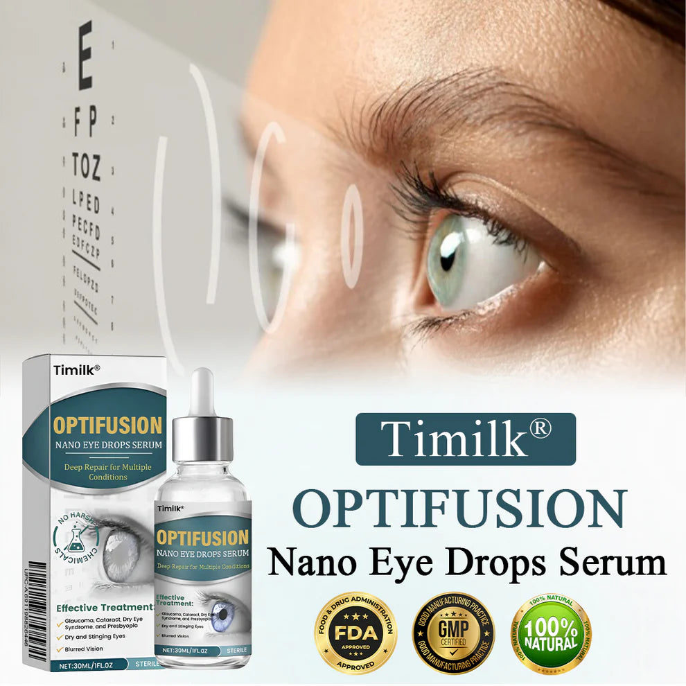 Suero para gotas oftálmicas Timilk® OptiFusion Nano