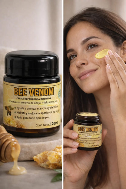 Tratamiento Crema Veneno De Abeja Para eliminar imperfecciones en la piel