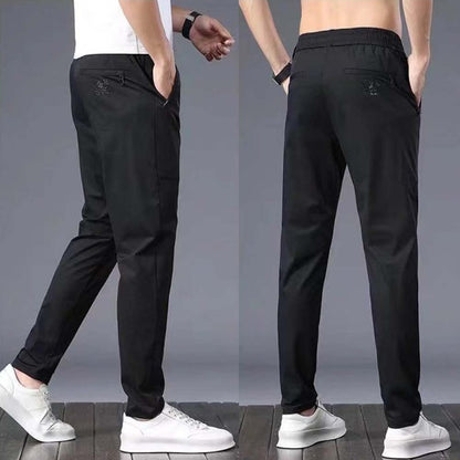IceFlex™ Activewear - Pantalon tipo jogger, deportivos casuales de seda helada para hombre