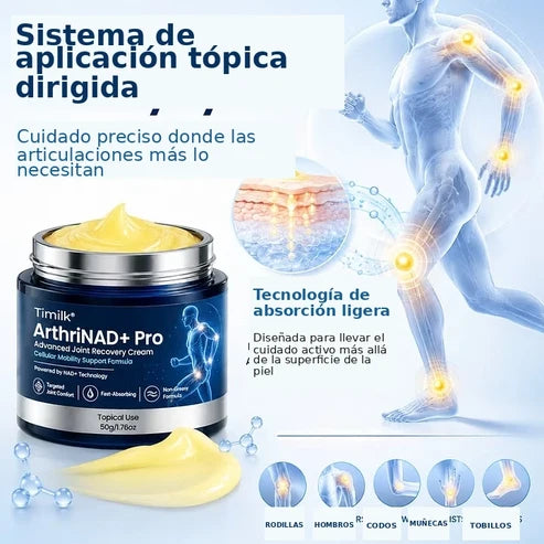 Crema ArthriNAD+ Pro para la recuperación avanzada de las articulaciones