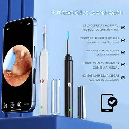Audiscope Pro – Dile Adiós a la Cera con Precisión y Seguridad