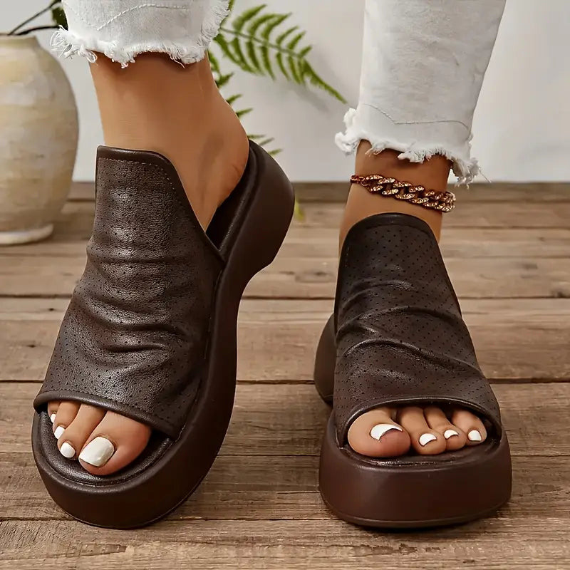 👠 Sandalias de Plataforma Gruesa Antideslizantes