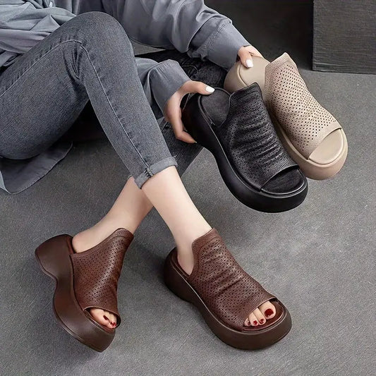 👠 Sandalias de Plataforma Gruesa Antideslizantes