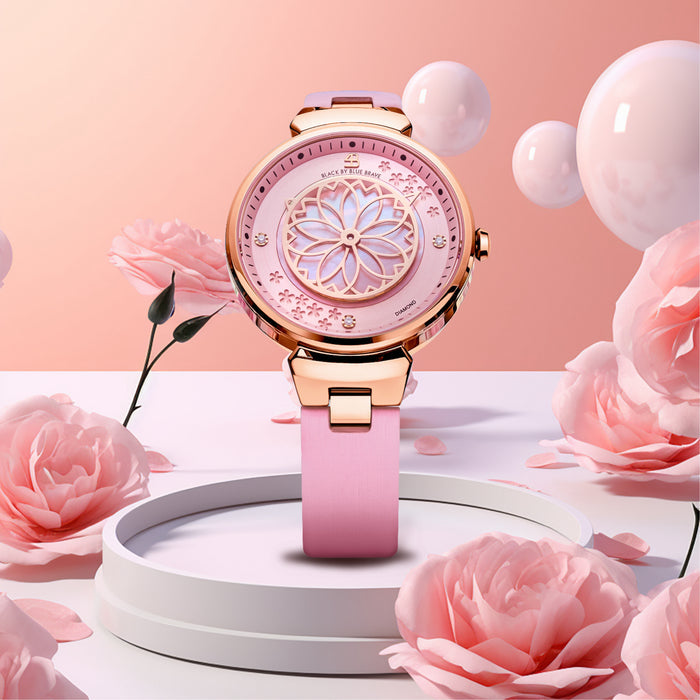 RELOJ FLOR DE CEREZO