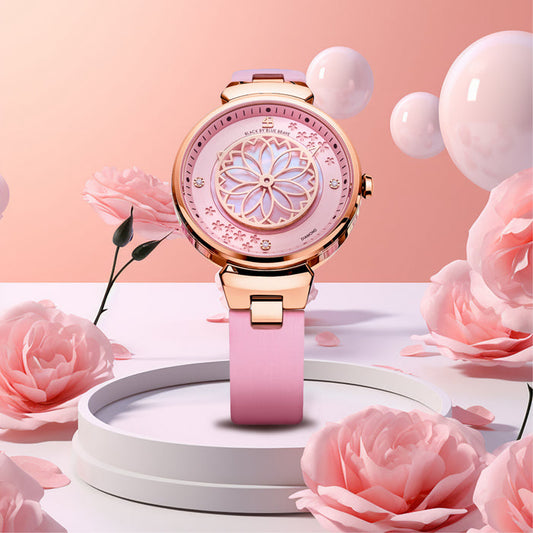 RELOJ FLOR DE CEREZO