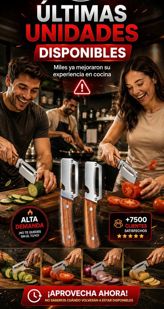 Corta en segundos como un Chef profesional 🔪