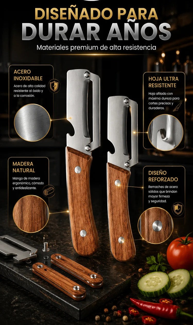 Corta en segundos como un Chef profesional 🔪
