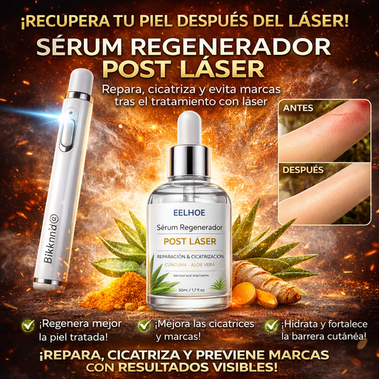 SÉRUM REGENERADOR POST LÁSER – RECUPERACIÓN INTENSIVA SIN MARCAS