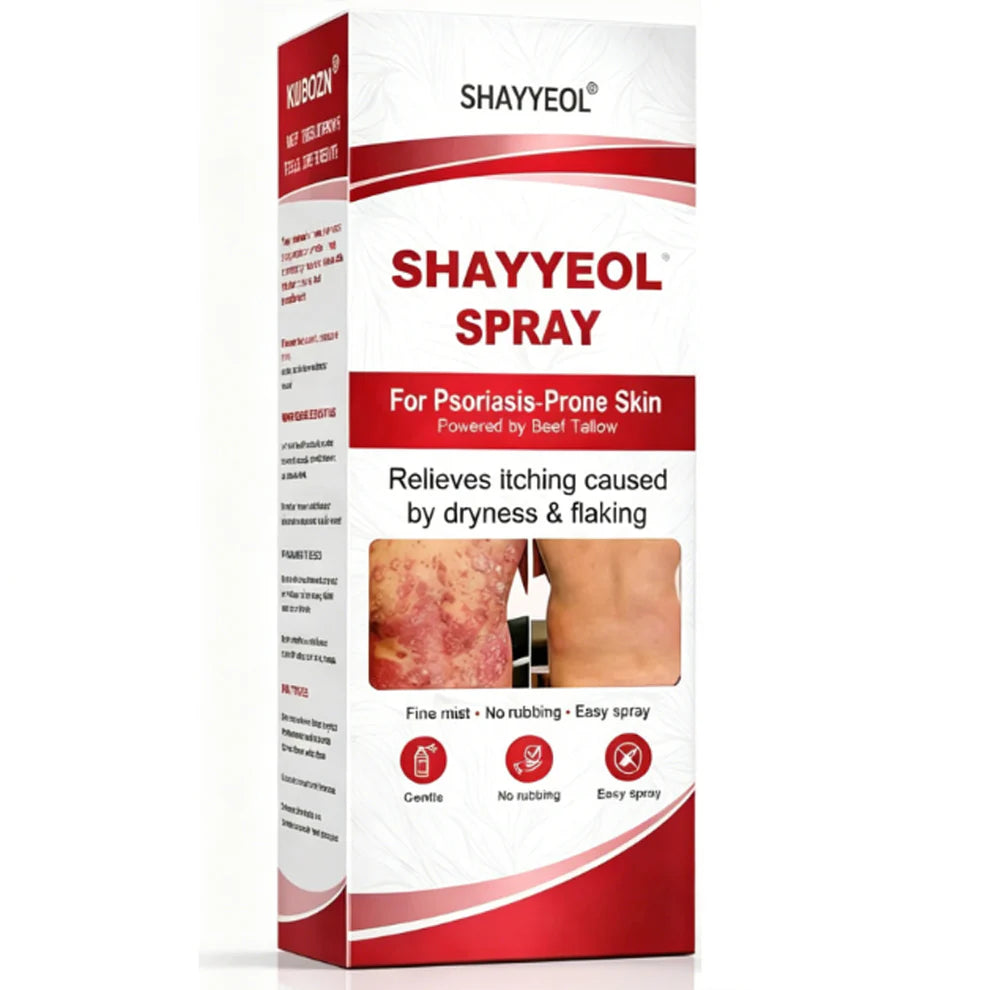 Spray de sebo de res: calma y repara la piel con psoriasis rápidamente | Sin frotar