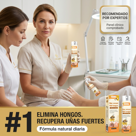 Paga 1 lleva 2 Bee Venom - Nail Fungus Spray Natural