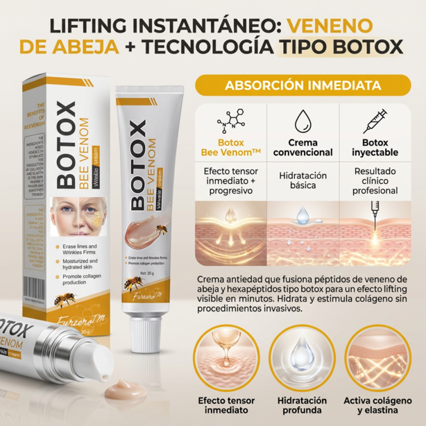 Furzero™ - Crema para eliminar arrugas con veneno de abeja y botox + 🎁