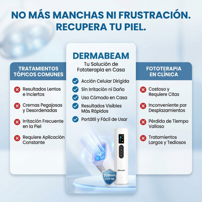 Dispositivo de terapia para el vitíligo Bikenda® DermaBeam