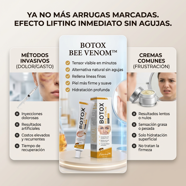 Furzero™ - Crema para eliminar arrugas con veneno de abeja y botox + 🎁