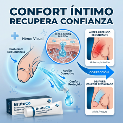Gel Corrector De Prepucio Bruteco Redundant