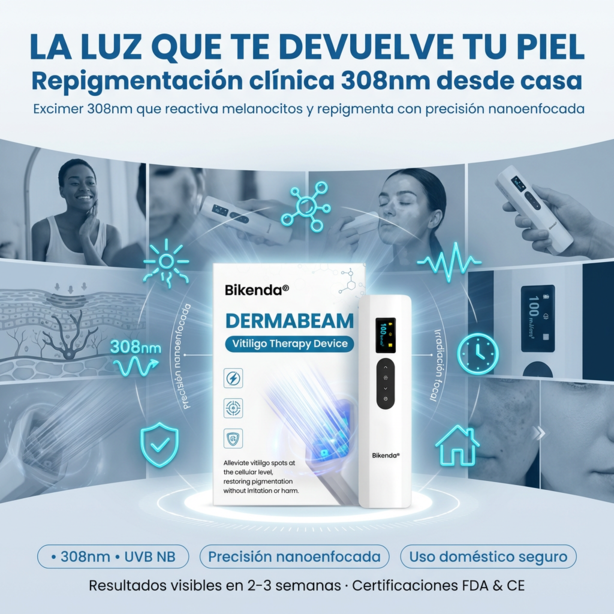 Dispositivo de terapia para el vitíligo Bikenda® DermaBeam