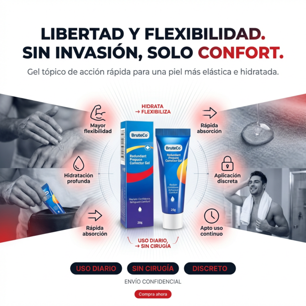 Gel Corrector De Prepucio Bruteco Redundant