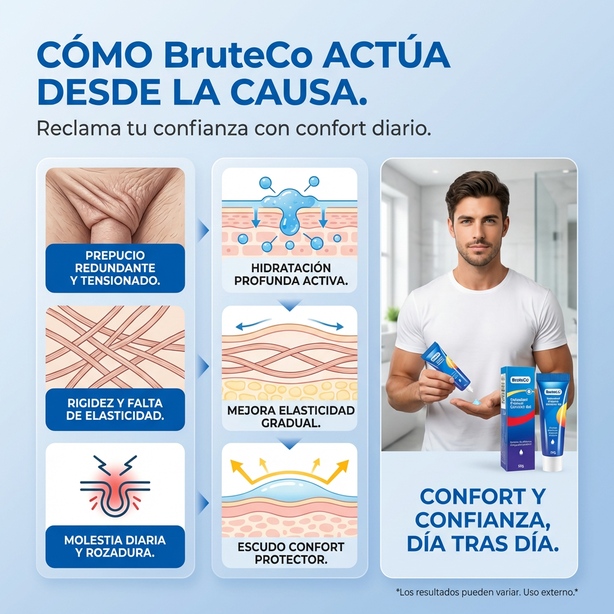 Gel Corrector De Prepucio Bruteco Redundant