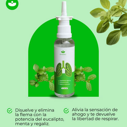 MulleinPure™ – Spray Herbal para limpiar pulmones