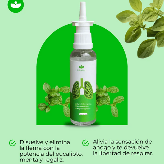 MulleinPure™ – Spray Herbal para limpiar pulmones