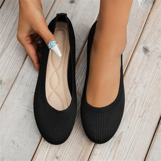 Último día: 50 % de descuento: zapatos casuales cómodos, transpirables, sin cordones, con soporte para el arco y antideslizantes para mujer