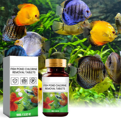 ✨️🐟 Pastillas para eliminar el cloro en estanques y acuarios 🐠