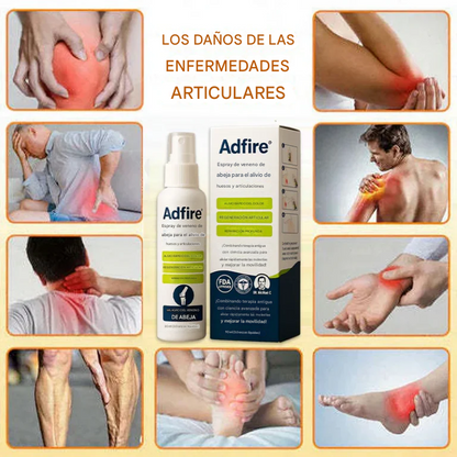 ADFIRE® Espray para la curación de huesos con veneno de abeja para aliviar el dolor