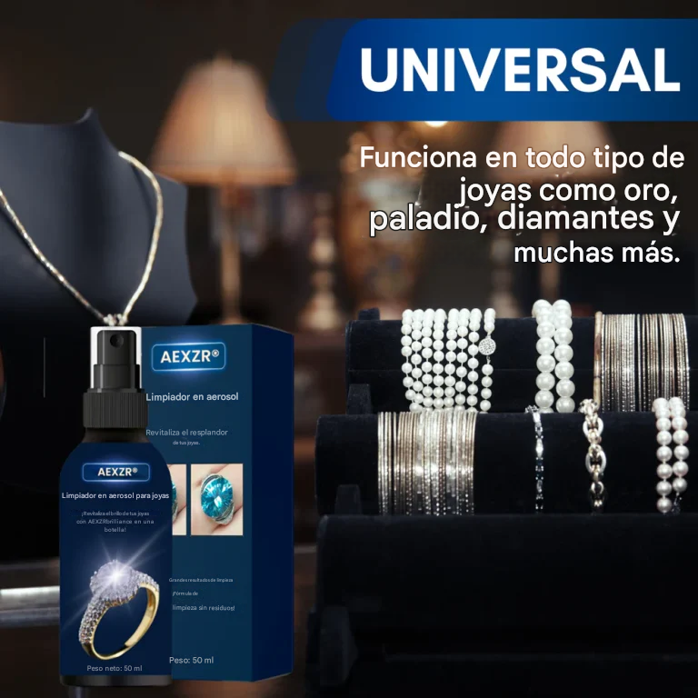 AEXZR® Limpiador de joyas en aerosol
