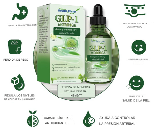 Gotas Southmoon® GLP-1 Moringa SlimBalance