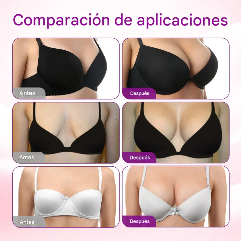 Aceite para el busto MaxCurve para dar forma y aumentar el volumen