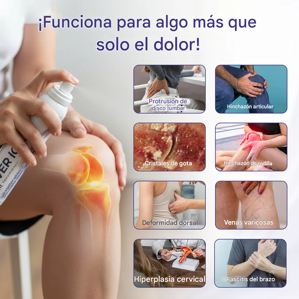 Spray reparador de articulaciones con iones de plata Timilk®