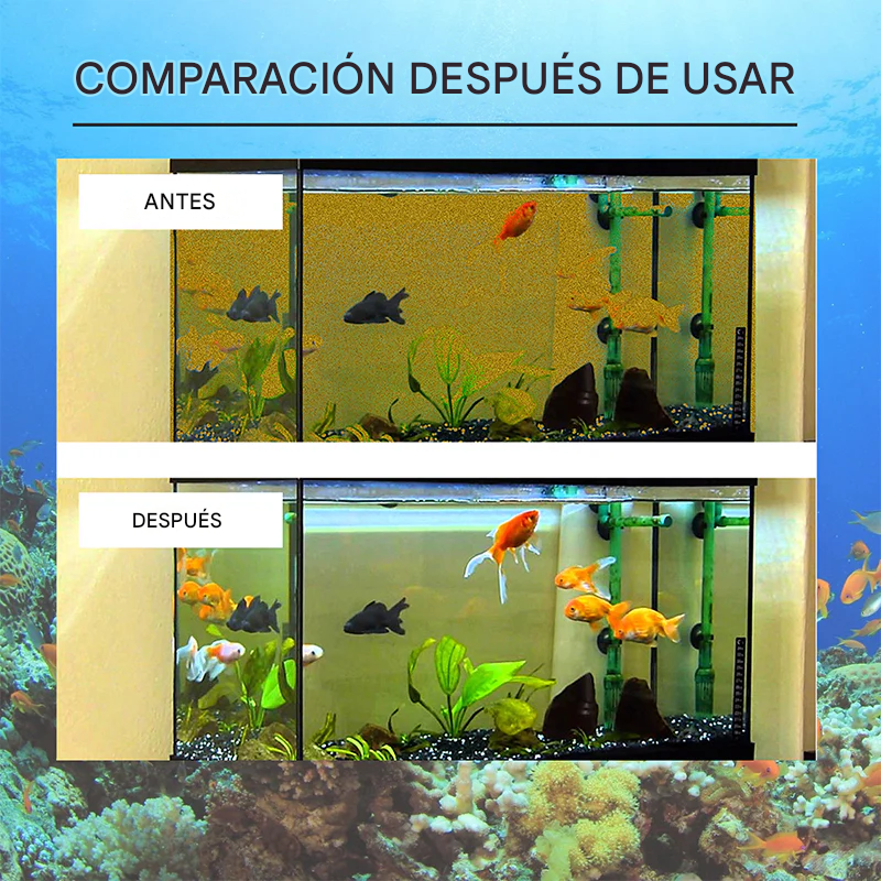 ✨️🐟 Pastillas para eliminar el cloro en estanques y acuarios 🐠