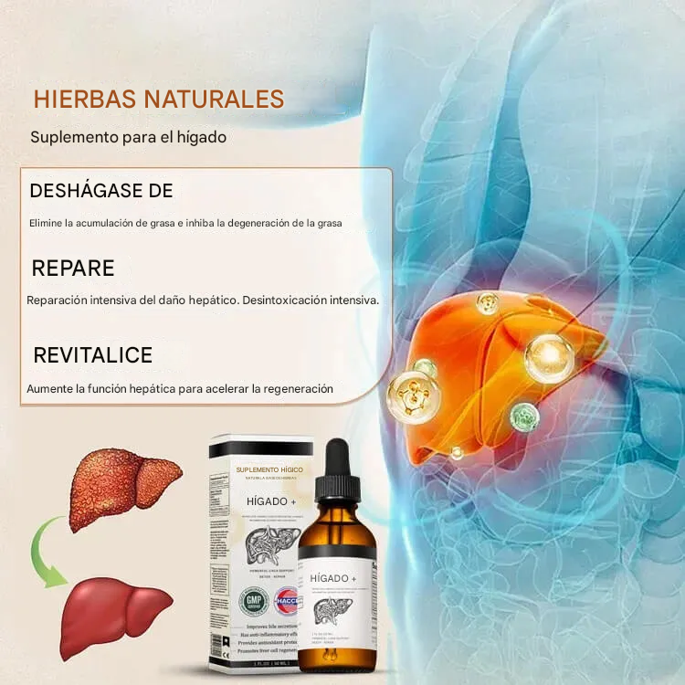 Suplemento natural a base de hierbas para el hígado AnnieCare®