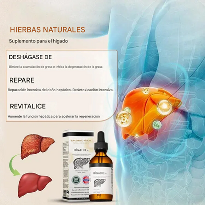 Suplemento natural a base de hierbas para el hígado AnnieCare®