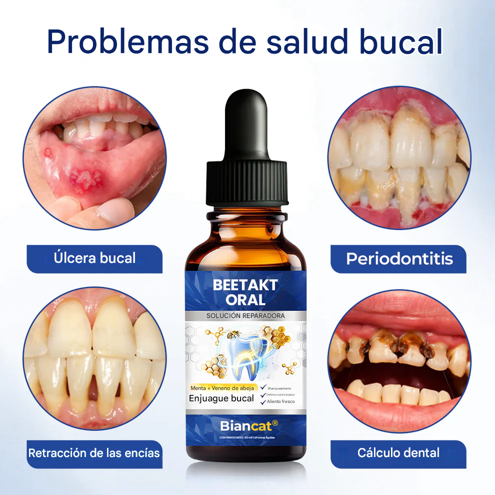 Solución reparadora bucal Biancat® BeeTakt