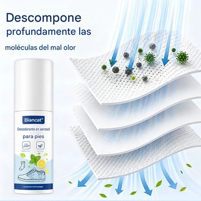 Desodorante en spray para pies