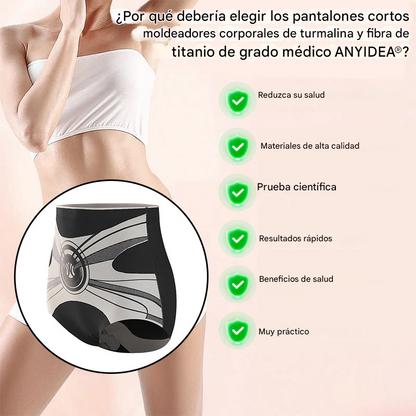 Oferta relámpago 2025🔥: Shorts moldeadores Anyidea® de fibra de titanio y turmalina de grado médico (¡Último día: 80 % de descuento! 🚨)
