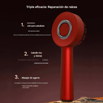 Peine de masaje vibratorio eléctrico