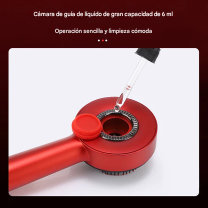 Peine de masaje vibratorio eléctrico