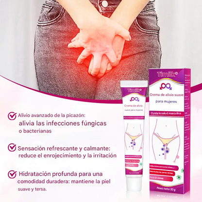 Crema de alivio suave para mujeres Timilk®
