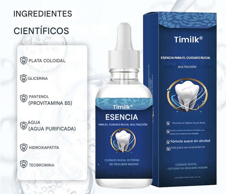 Esencia para el cuidado bucal multiacción Timilk®