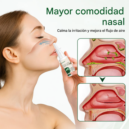 Healrize® BioActive Herbal Sinus Mist - Spray para aliviar la sinusitis y la fiebre del heno