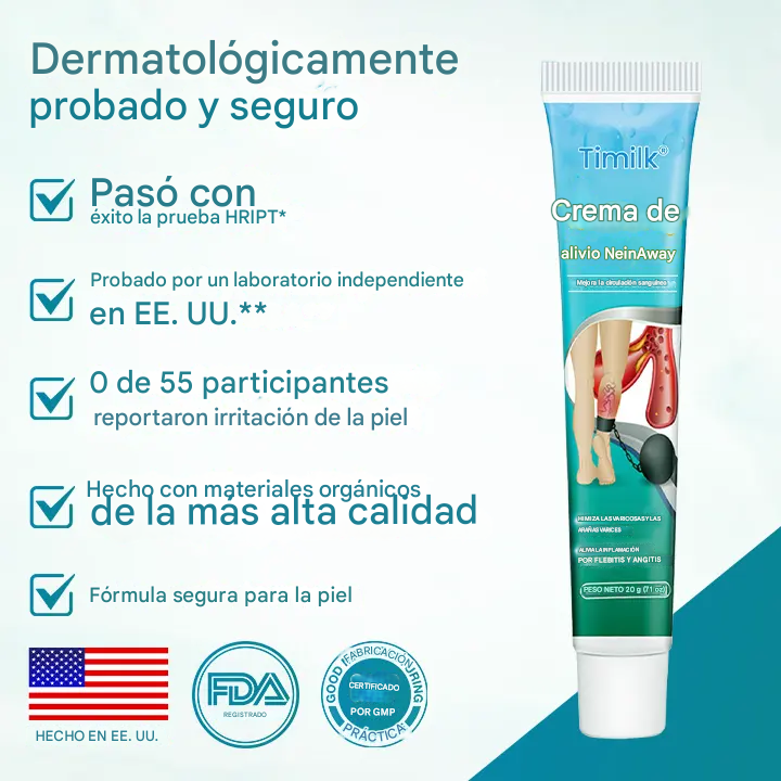 Crema para el alivio de las venas Timilk® VeinAway
