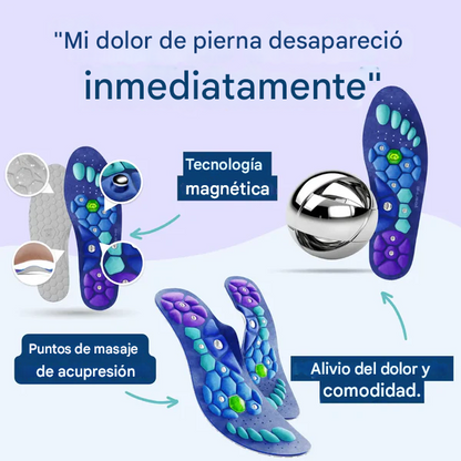 Plantillas magnéticas de acupresión Medidivital™