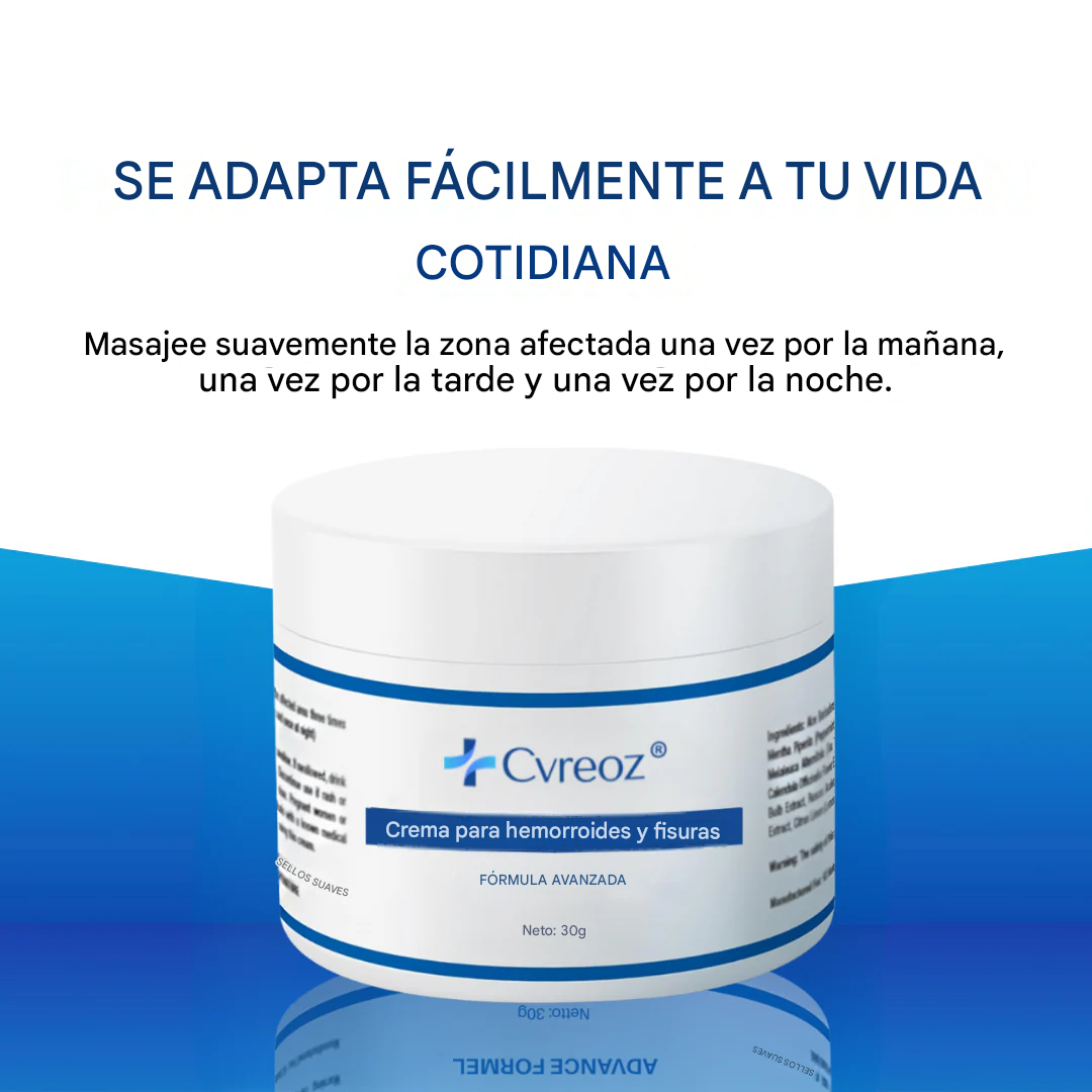 Crema para hemorroides y fisuras Cvreoz®