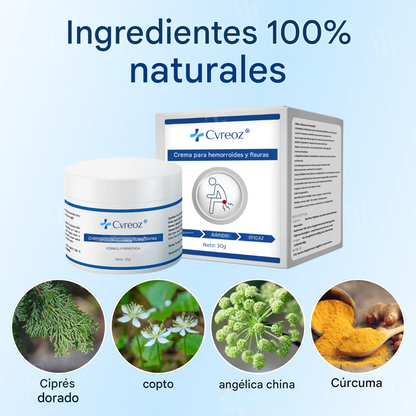Crema para hemorroides y fisuras Cvreoz®