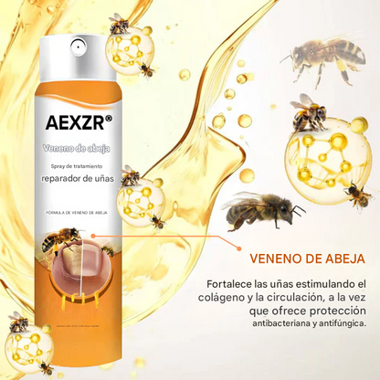 AEXZR® Spray de tratamiento reparador de uñas con veneno de abeja