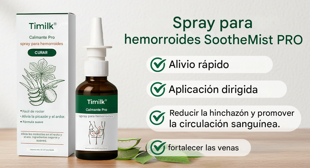 Timilk® SootheMist PRO Spray para hemorroides