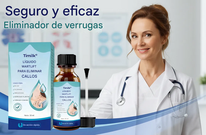 Líquido para eliminar callos Timilk® WartLift🌟 De acción rápida, sin dolor ni irritación